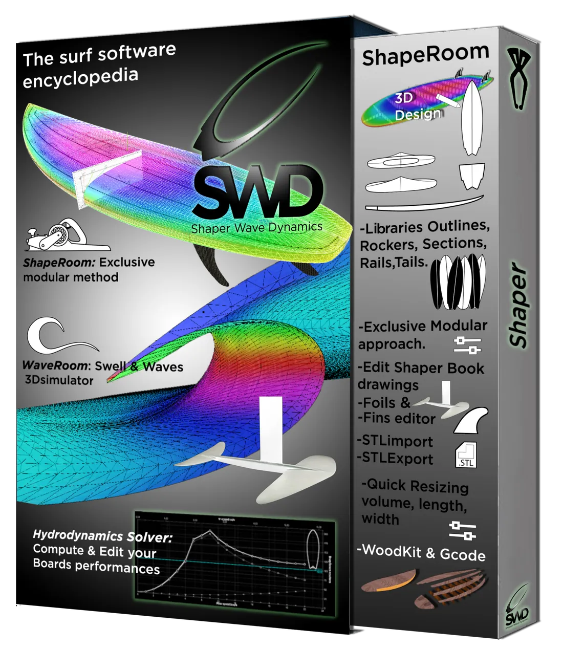 shaper surf board design software logiciel shaper wave dynamics
